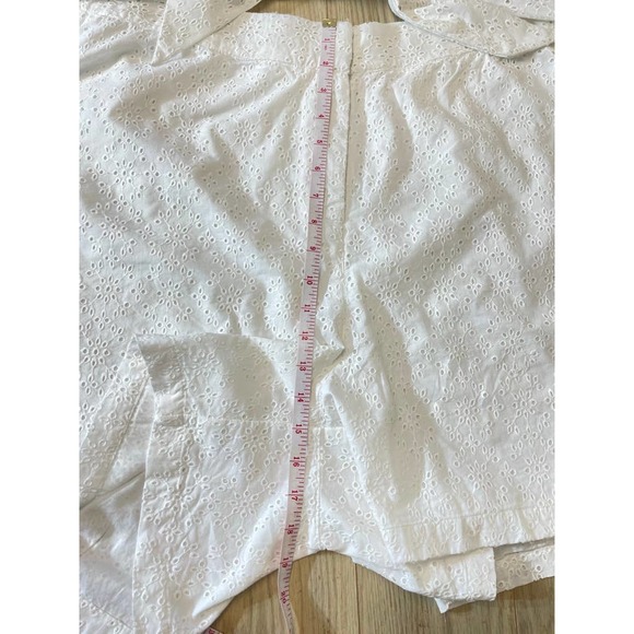 NWOT Lane Bryant SZ: 26 White Eyelet Shorts - Picture 5 of 11